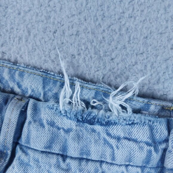 Good American Jeans Women's 16 (W42xL33) Light Wash Denim High Rise Distressed - Picture 8 of 13